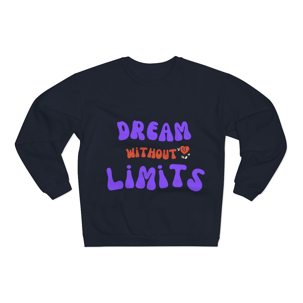 Thumbnail: Dream Without Limits Crew Neck Sweatshirt
