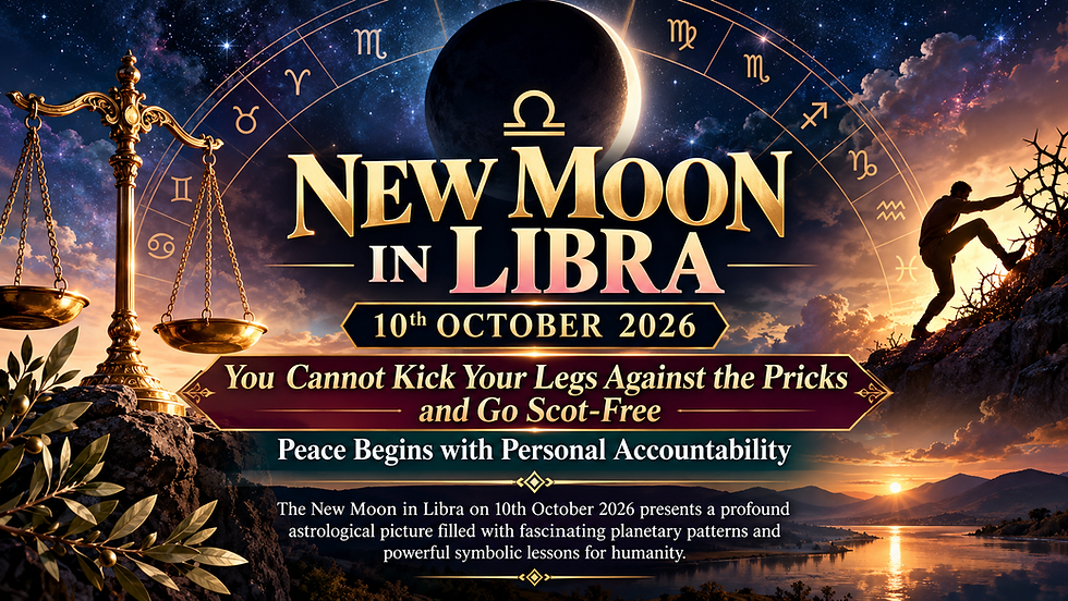 NEW MOON IN LIBRA