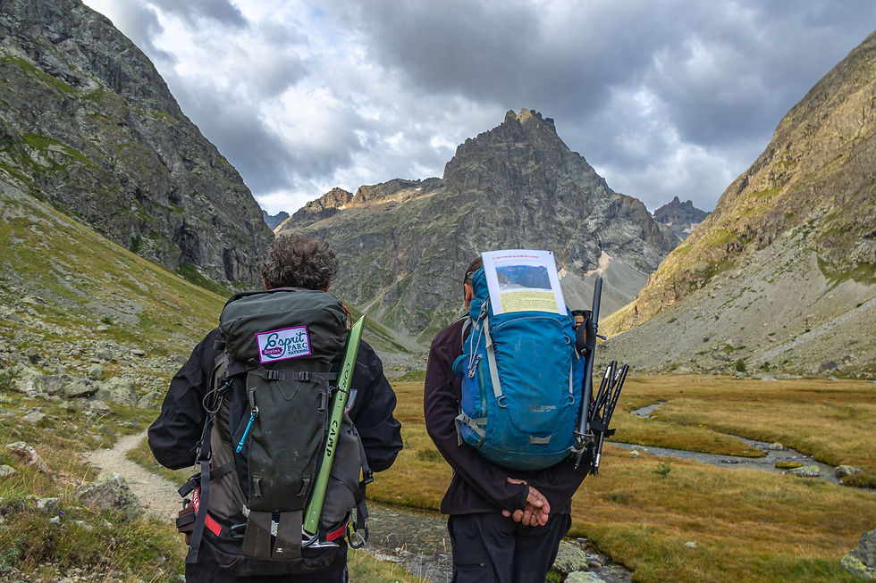 En route sur les sentiers sauvages des Écrins, sciences participatives et randonnée en montagne main dans la main!