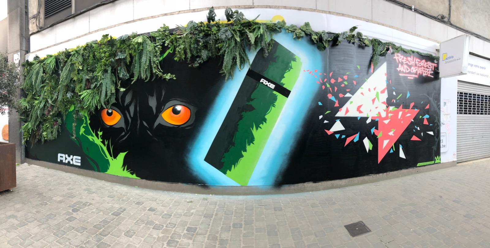 Street art in Brussel