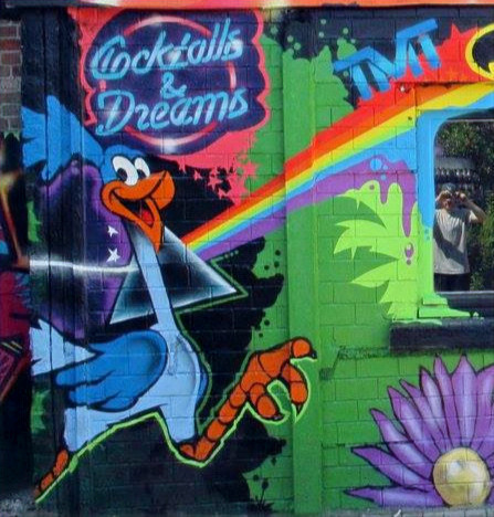 Graffiti muurschildering op maat – graffiti kunstenaar deejoohcee België