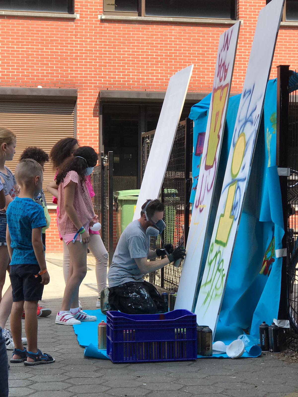 Graffiti workshop Hasselt – deejoohcee graffiti lessen voor groepen