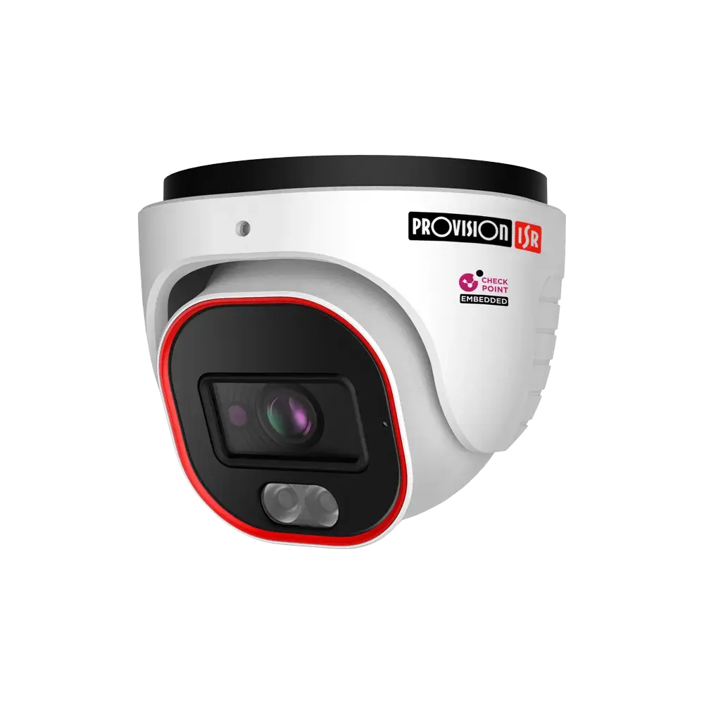 DH-360IPSN-28 – Camera Dome 6MP ống kính cố định với đèn LED Hybrid