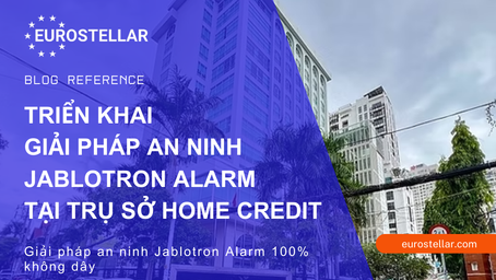 Deployment of Jablotron Security Solution at Home Credit Headquarters