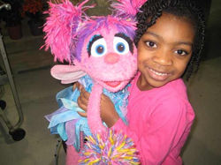 Bobbi w/ Abby Cadabby