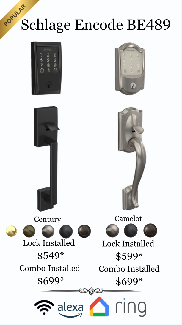 schlage encode be489 smart lock