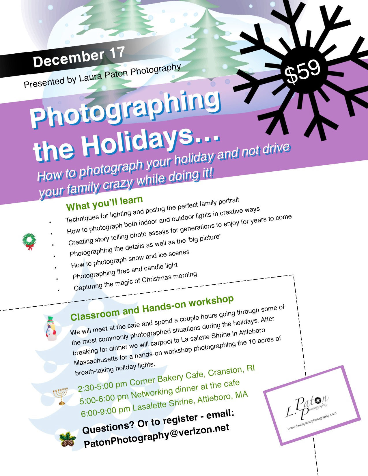 Photographing the Holidays