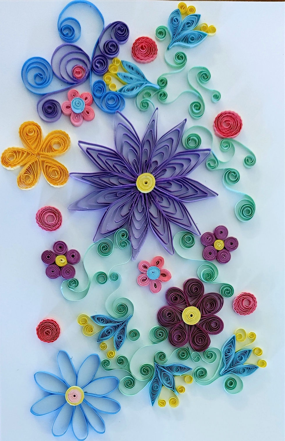 Paper Quilling at the Art League of Ocean City