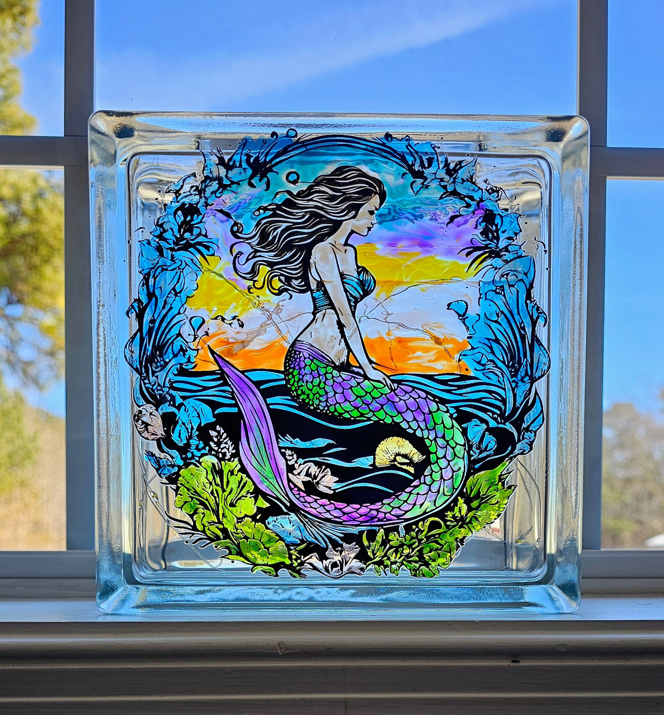 Stained Glass Bricks