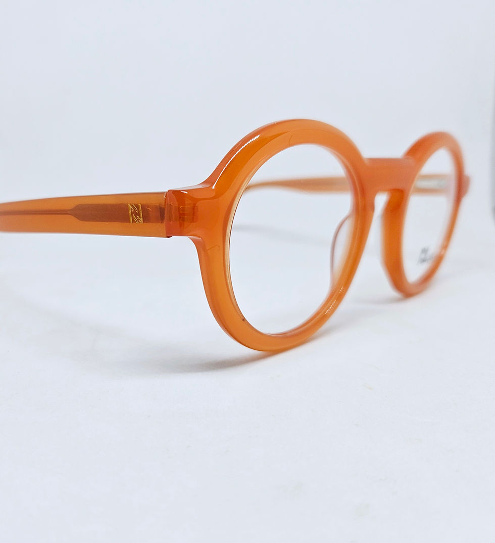Thumbnail: NAZUS LEUNGO C3 ORANGE [50-24-145] UNISEX  EYEGLASSES 