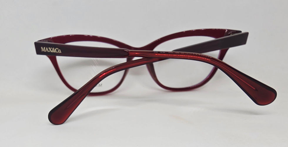 Thumbnail: MAX & CO MO 5029 068 BURGUNDY ACETATE [52-16-140] WOMAN EYEGLASSES K P