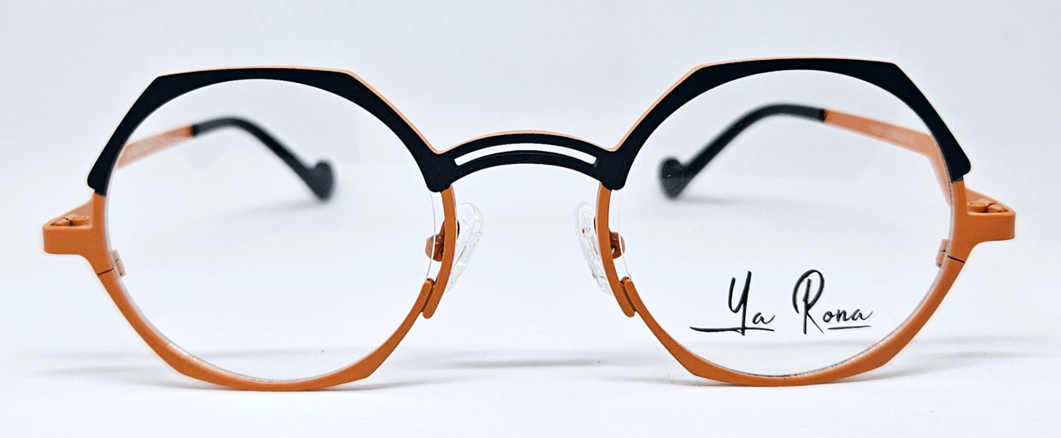 YA RONA CHOBE C1 [46-23-143] STAINLESS STEEL UNISEX EYEGLASSES 