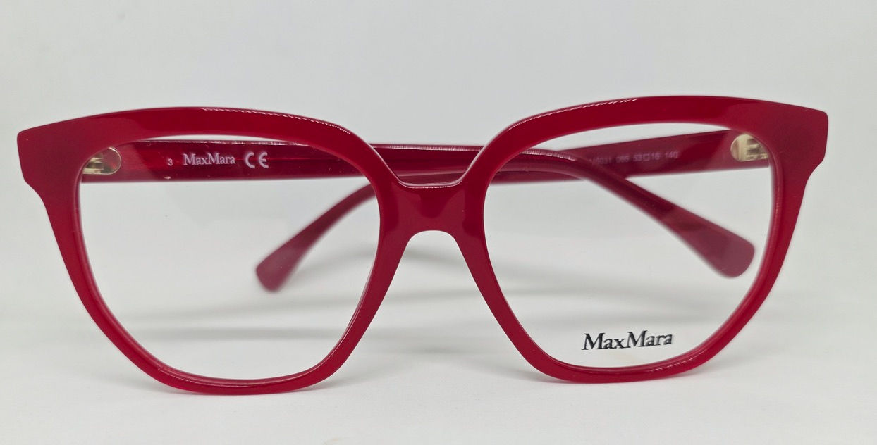 MAX MARA MM 5031 066 [53-25-140] RED XL EYEGLASSES  K P