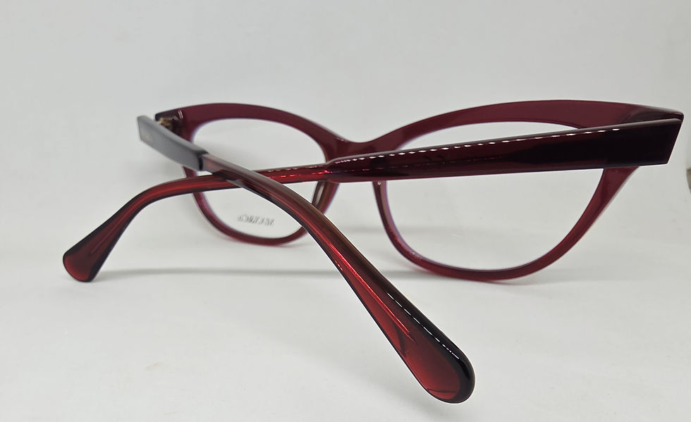 Thumbnail: MAX & CO MO 5029 068 BURGUNDY ACETATE [52-16-140] WOMAN EYEGLASSES K P