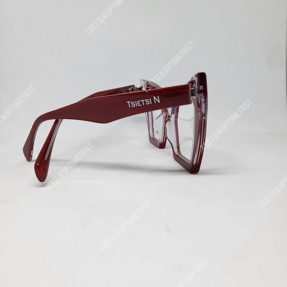 Thumbnail: TSN 14  RED & CRYSTAL[46-23-145] TSIETSI N EYEWEAR P