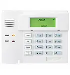 Panel de controlo teclado para gestionar sistemas de seguridad en Tijuana.