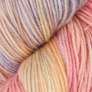 Kleurrijke sokkenwol merinowol handgeverd