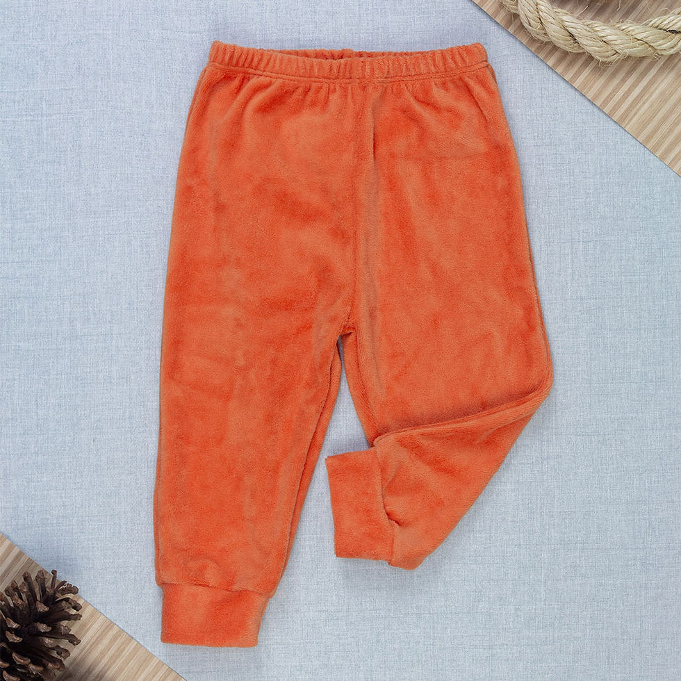 Miniatura: Calça De Plush Para Bebê Quentinha E Confortável 