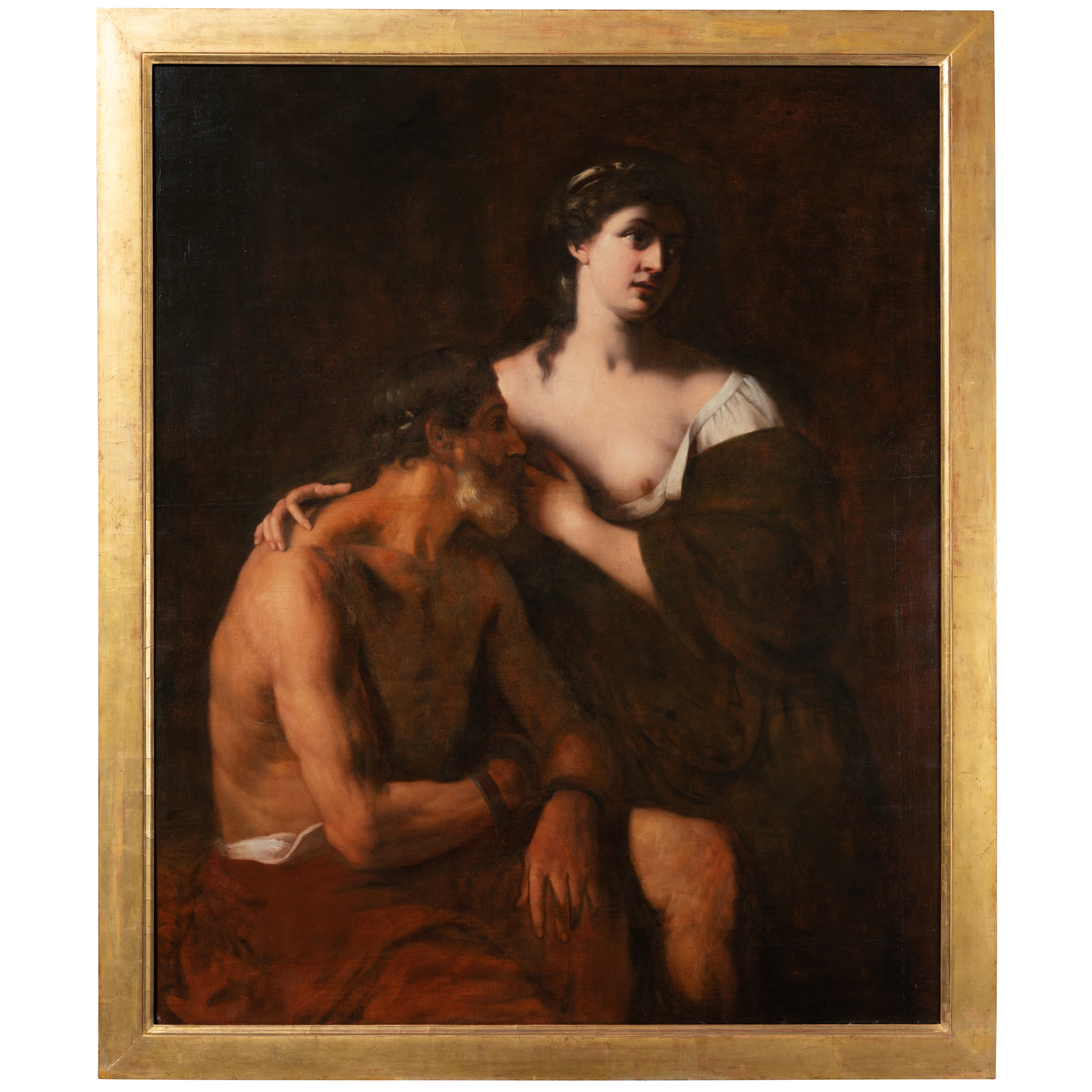 La Charité Romaine, cercle de Willem Drost (1633- 1659)