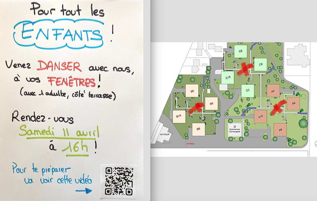 Affiche et Plan Danse et Ah Tchou tchou