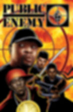 Public Enemy
"Volume 1" graphic novel. Cover, interior art and co-written by Adam Wallenta