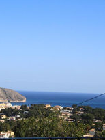 View from the Villa Beniarres Balcony