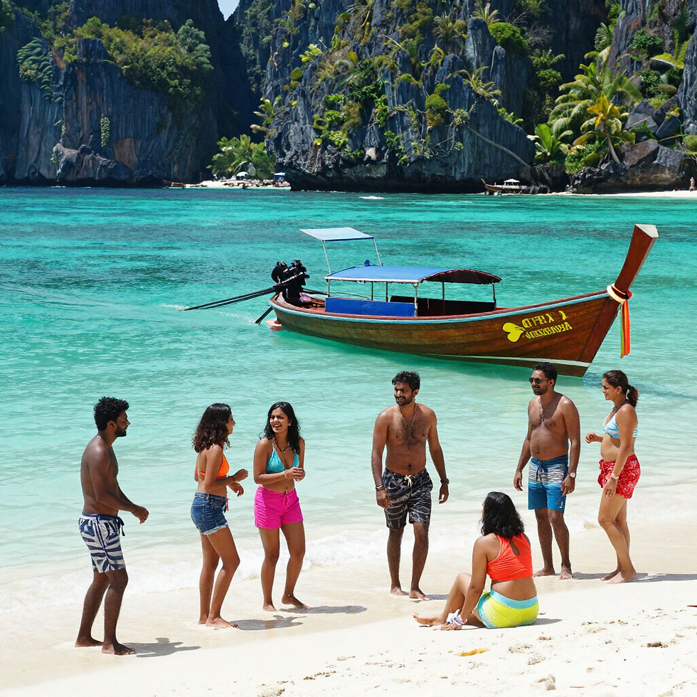 Thailand tropical beach