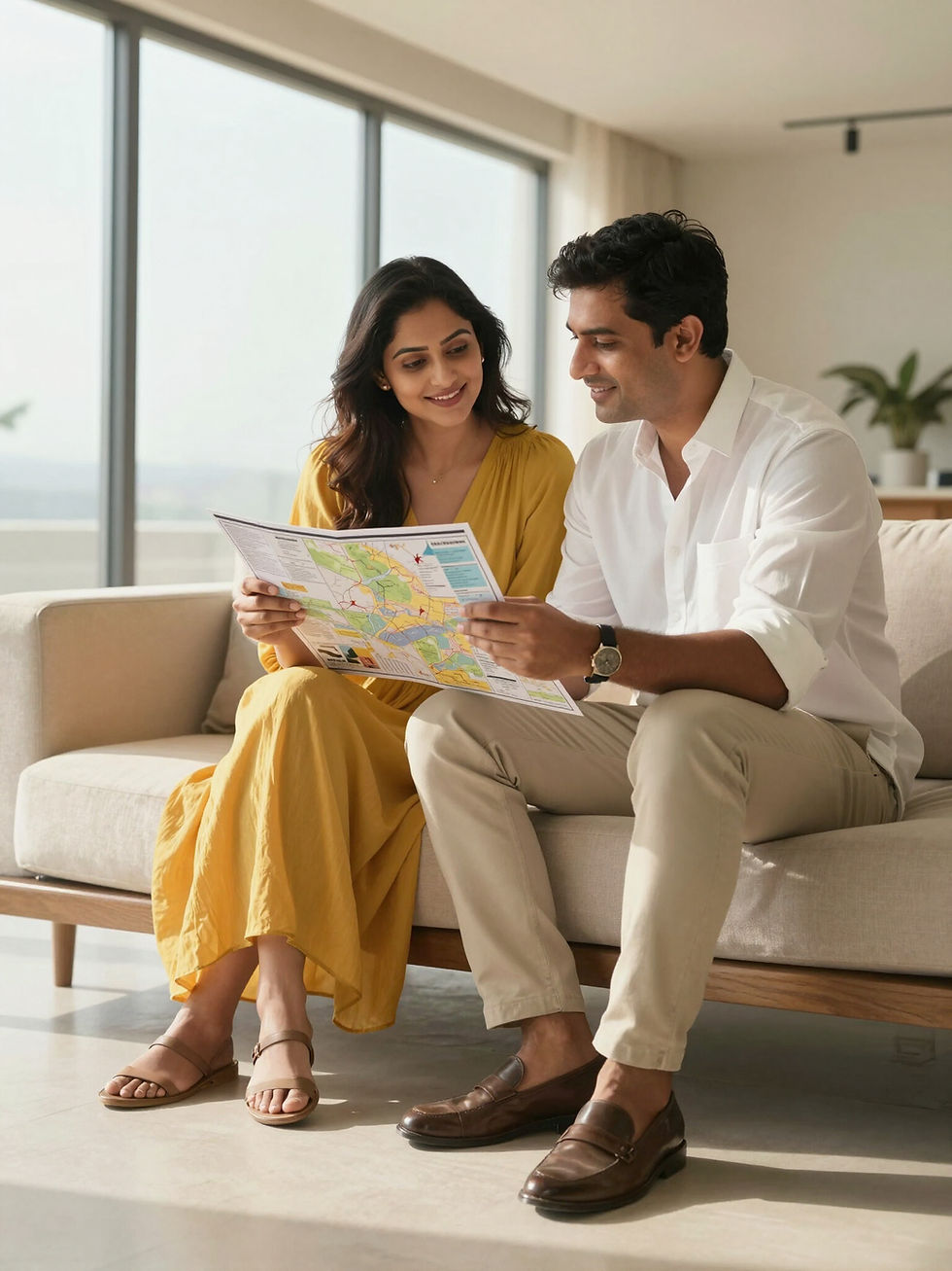 Indian travellers preparing for a thoughtfully planned holiday