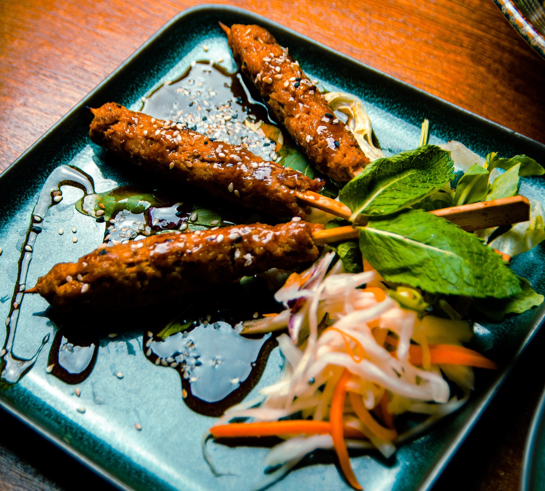 Arranged Food and Objects