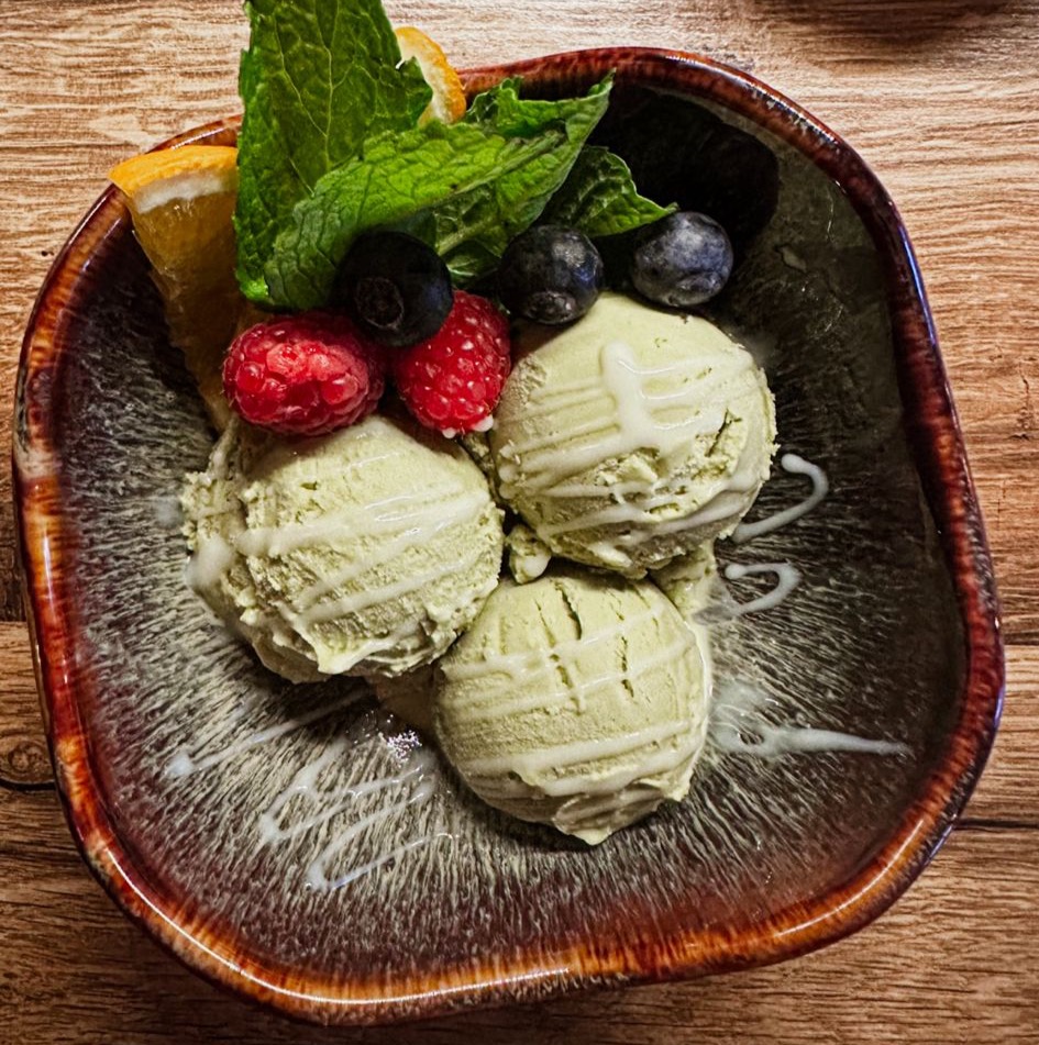 Arranged Food and Objects