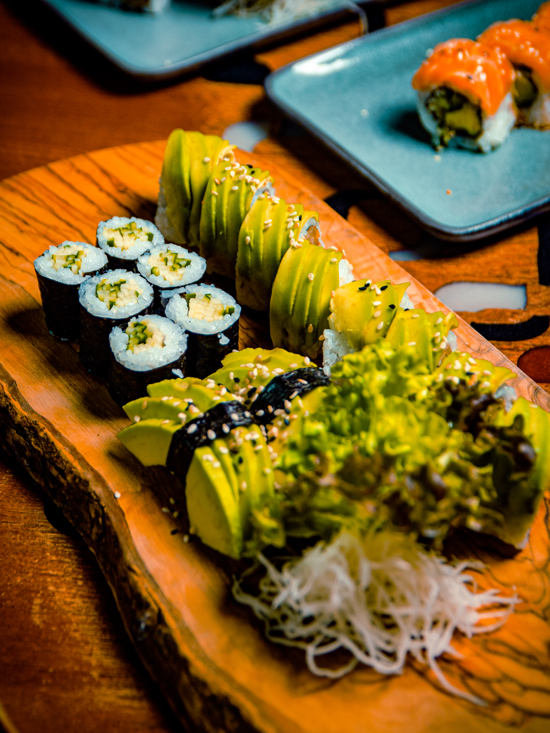 Arranged Food and Objects