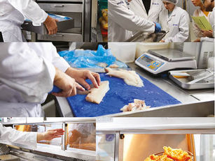 From fish frying to food hygiene, try our approved training