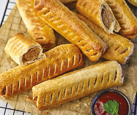 Central Foods launches vegan sausage roll for food service customers