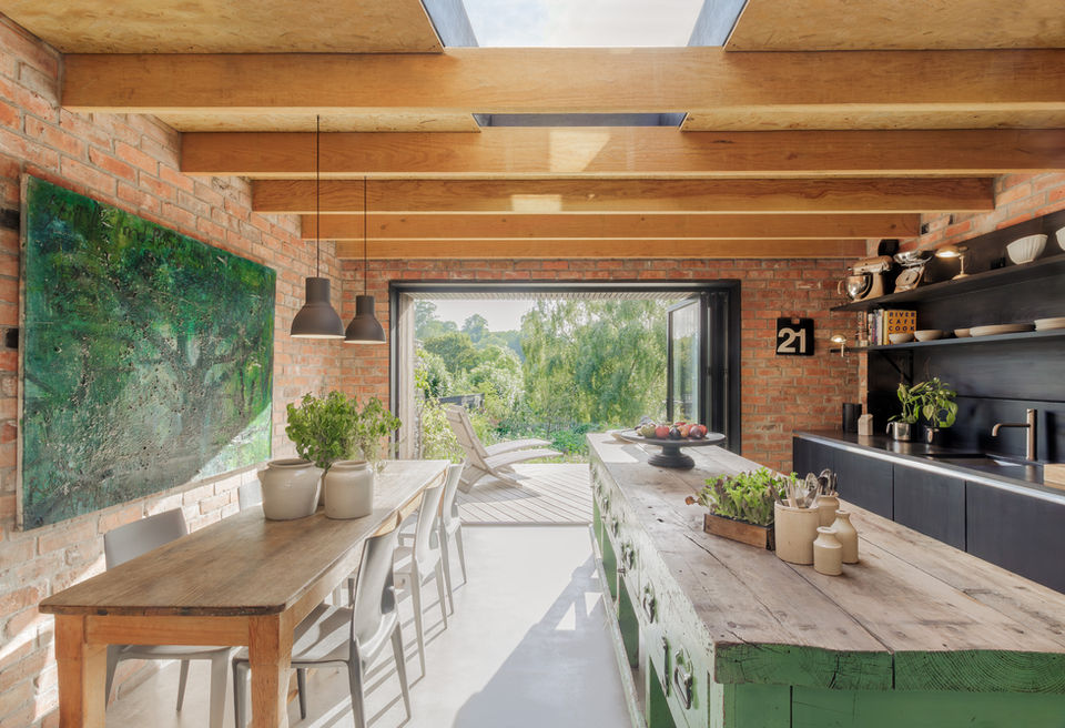 Two historic cottages sensitively renovated & extended