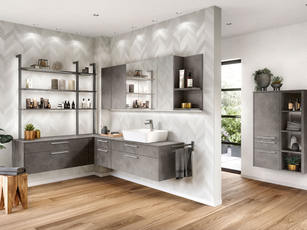 Riva 839 Décor béton gris terra
