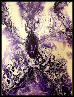 Abstract in Purple