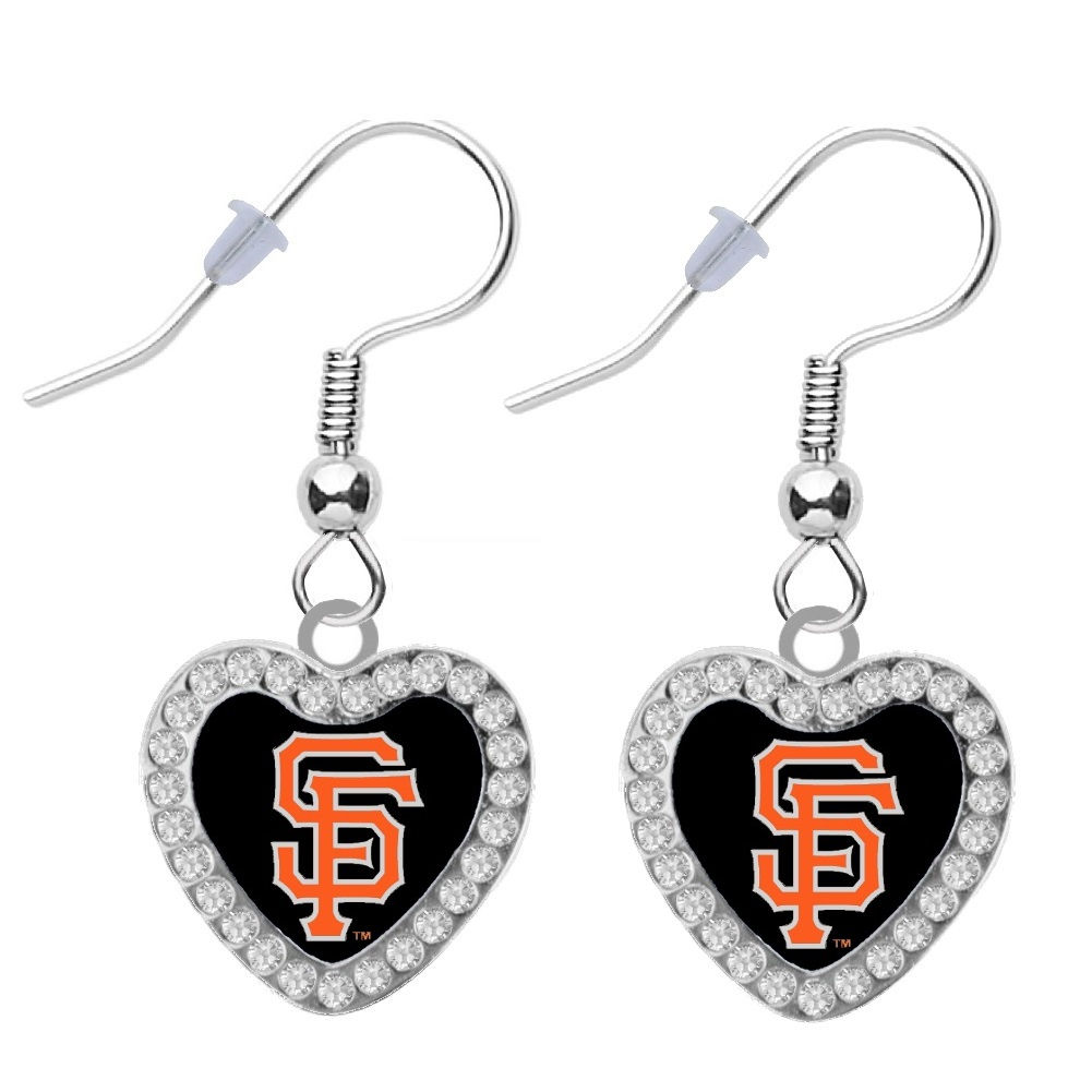 San Francisco Giants "Heat-Shaped" Earrings