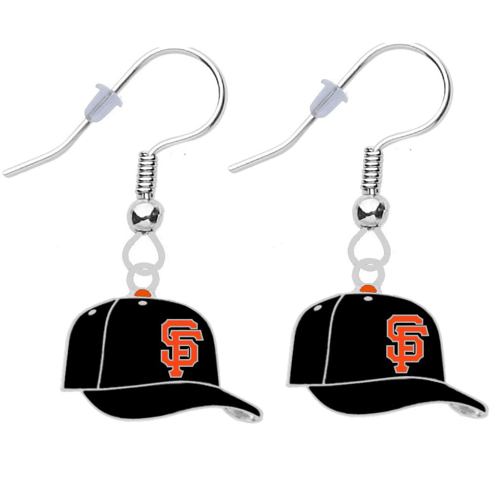 San Francisco Giants "Baseball Cap" Earrings
