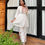 Thumbnail: Bloomlit peplum embroidered coordset