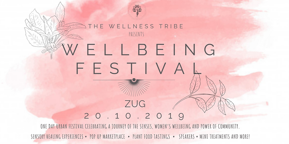 Wellbeing Festival 2019 Switzerland - book your ticket today!