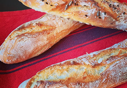 Baguette rustique nature ou céréales