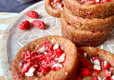 Cookies aux Pralines roses