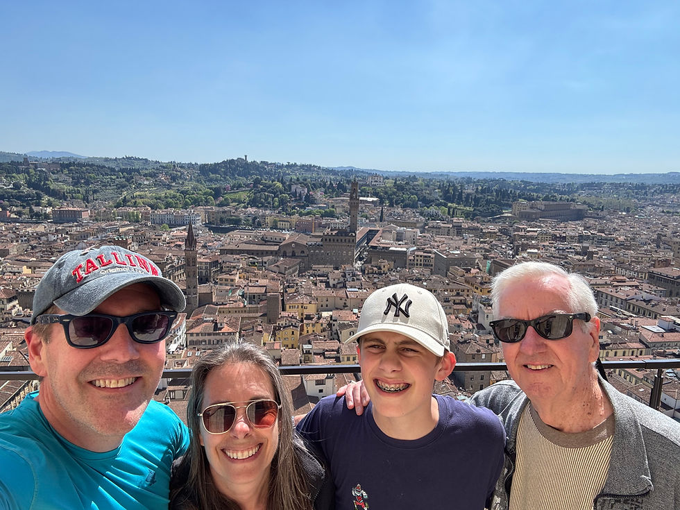 From the top of the Duomo