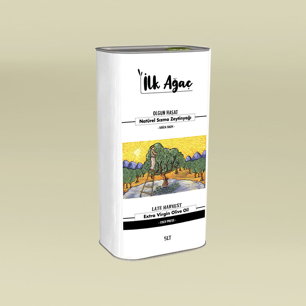 Yeni Hasat - Soğuk Sıkım Olgun Hasat 5 LT (Teneke)