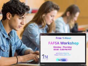 Free FAFSA Workshop: Plan Your College Finances!