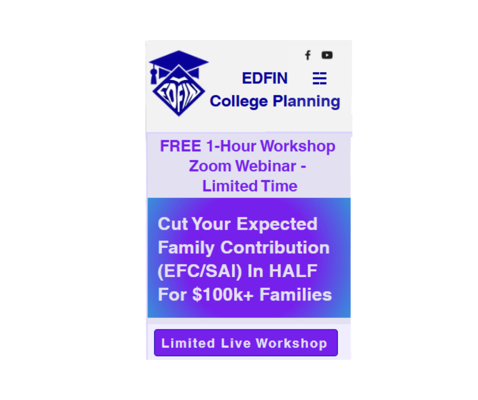 EDFIN College Planning Free 1-Hour FAFSA Workshop