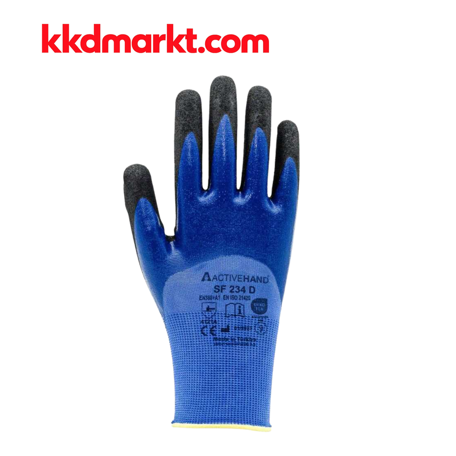ActiveHand SF-234D Kesilmeye Dayanıklı Sandy Nitril İş Eldiveni