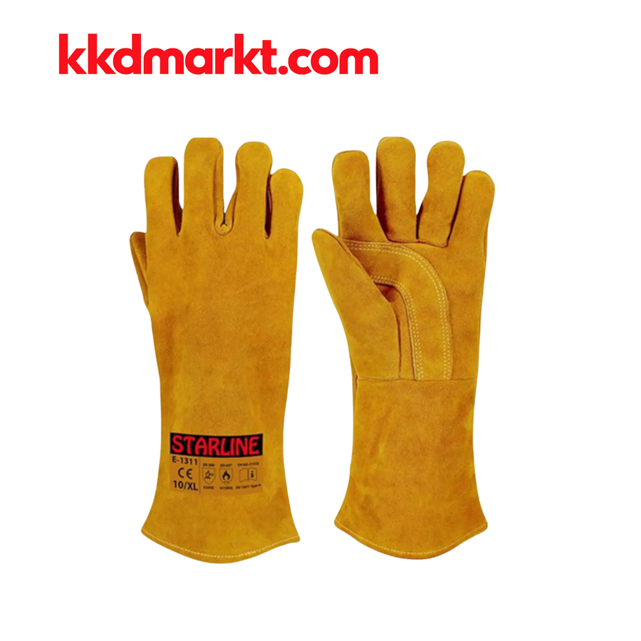 Starline E-1311 Deri Kaynak Eldiveni