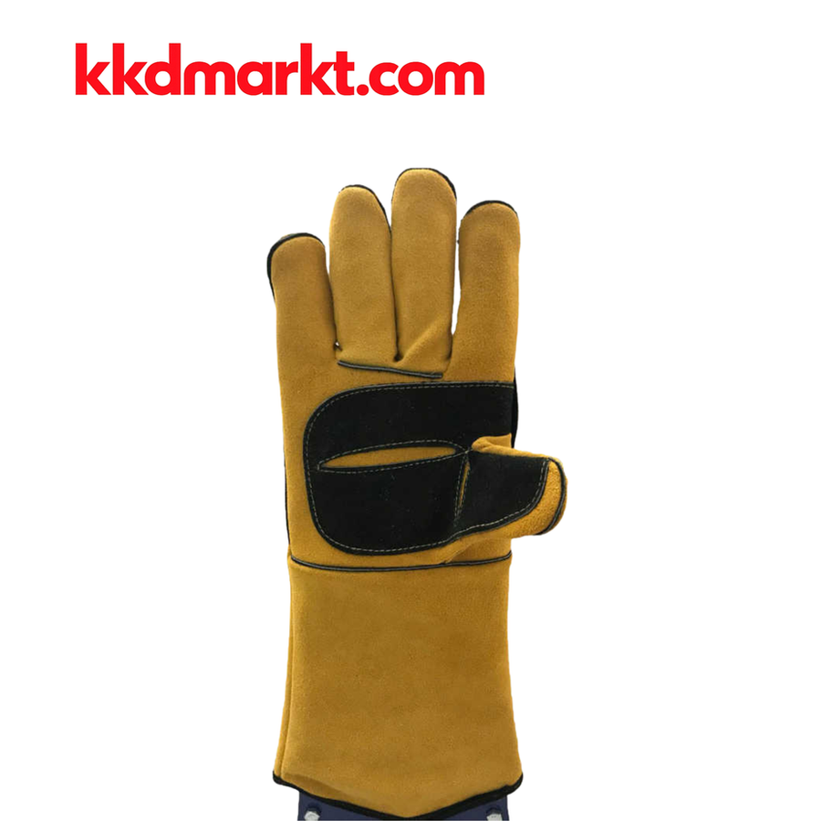 OMD Kevlar İpli Kaynak Eldiveni - Marsala Carbon K-101-35