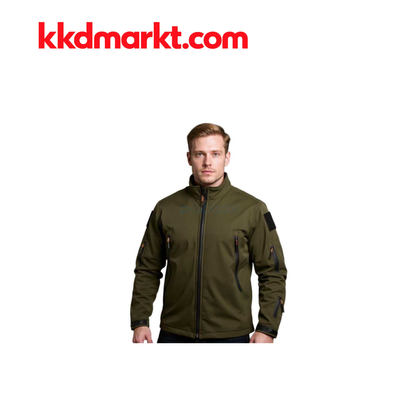 Cosywolf CW0036 Ankara Taktik Softshell Mont – Haki/Yeşil